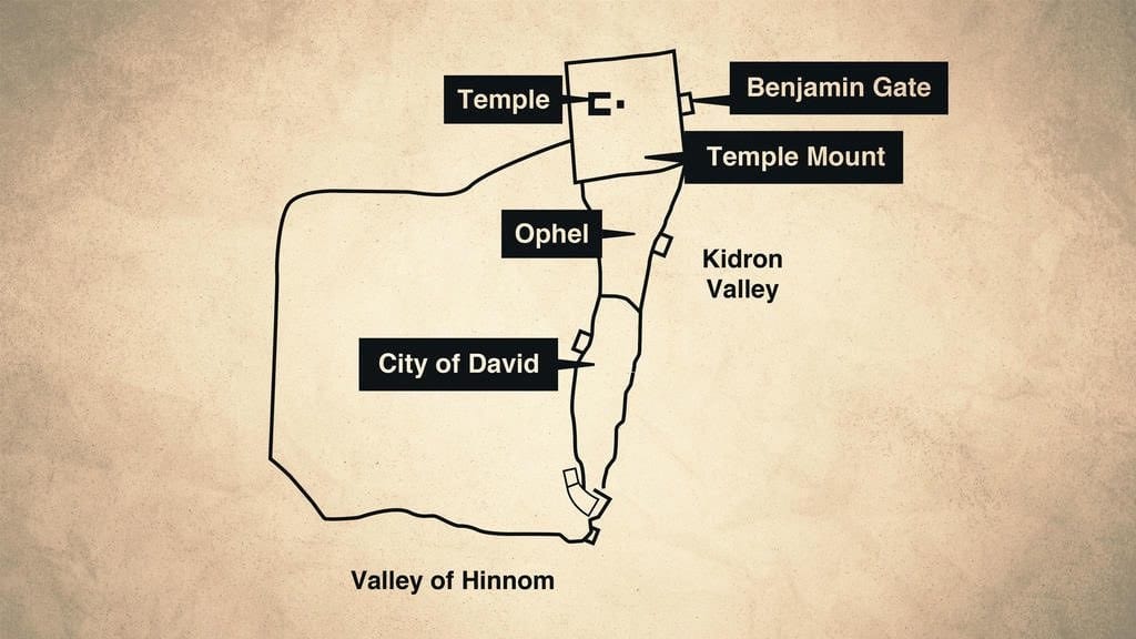 Haggai Old Testament places map