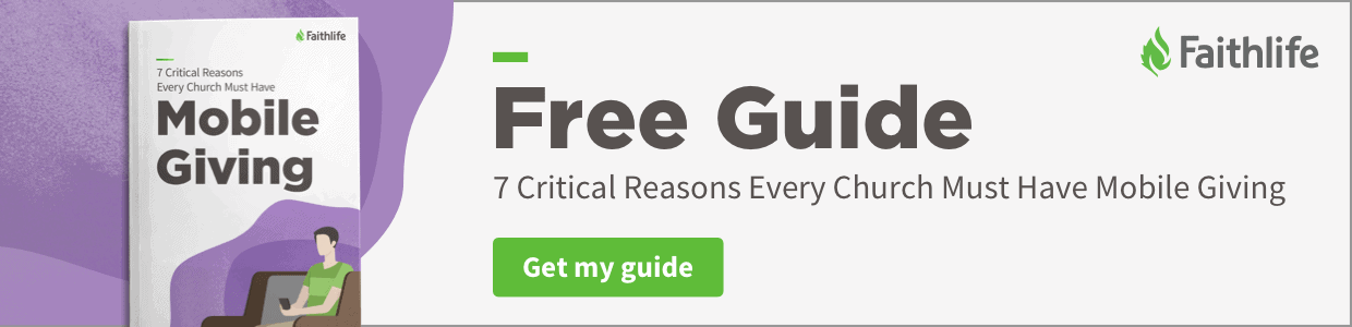 Free Guide: 7 Critical Reasons Every Church Must Have Mobile Giving