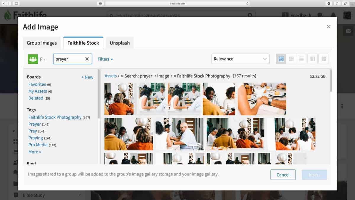 church media inside integrated ministry platform church group